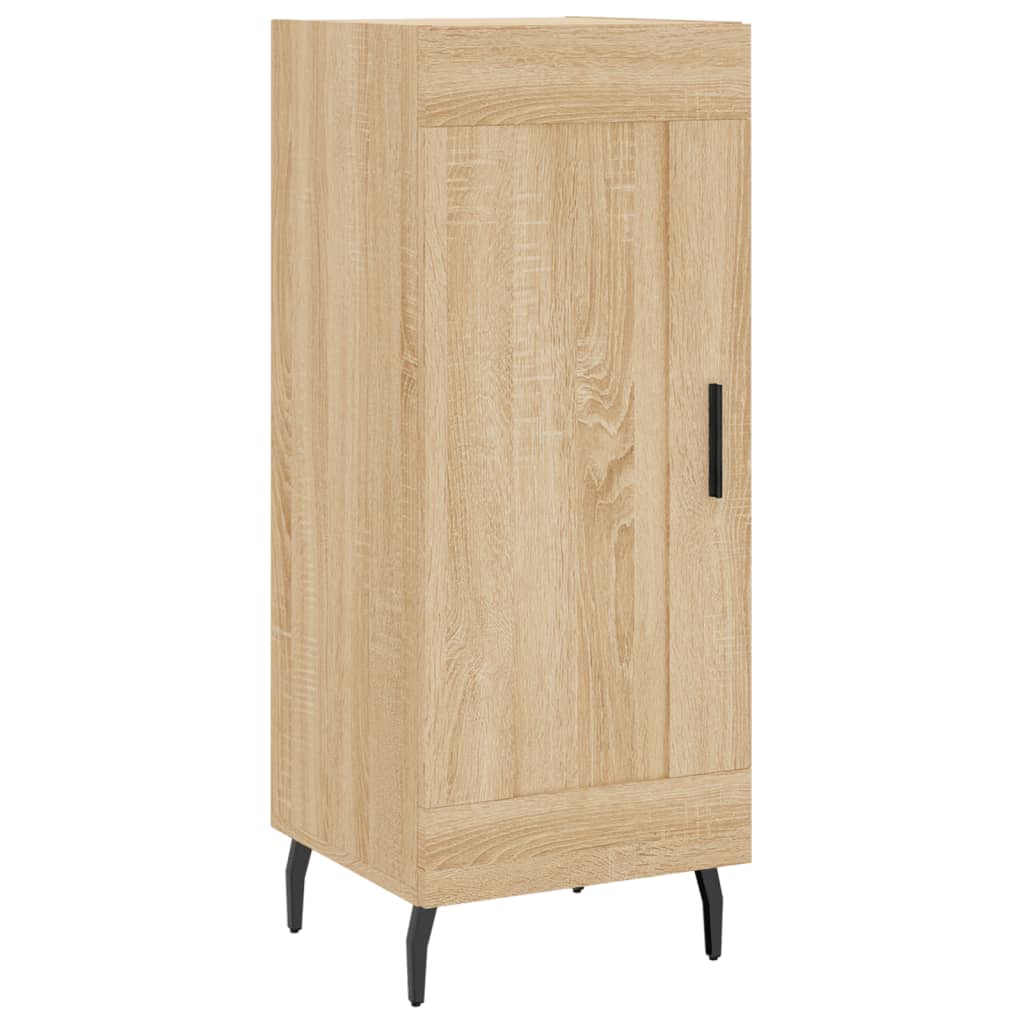 vidaXL Buffet haut Chêne sonoma 34,5x34x180 cm Bois d'ingénierie