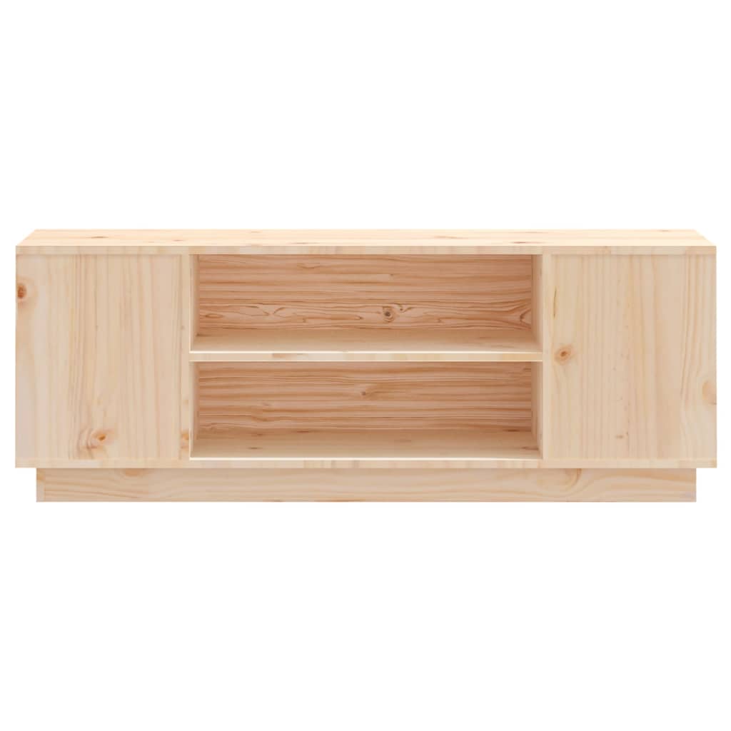 vidaXL Meuble TV 110x35x40,5 cm Bois de pin massif