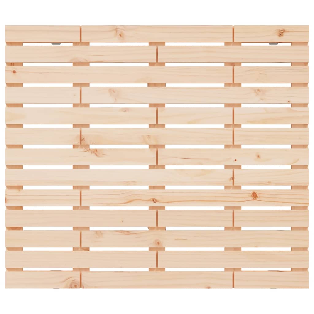 vidaXL Tête de lit murale 106x3x91,5 cm Bois massif de pin