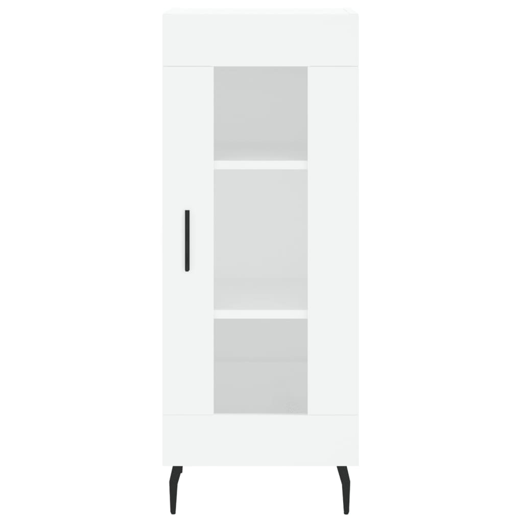 vidaXL Buffet blanc 34,5x34x90 cm bois d'ingénierie