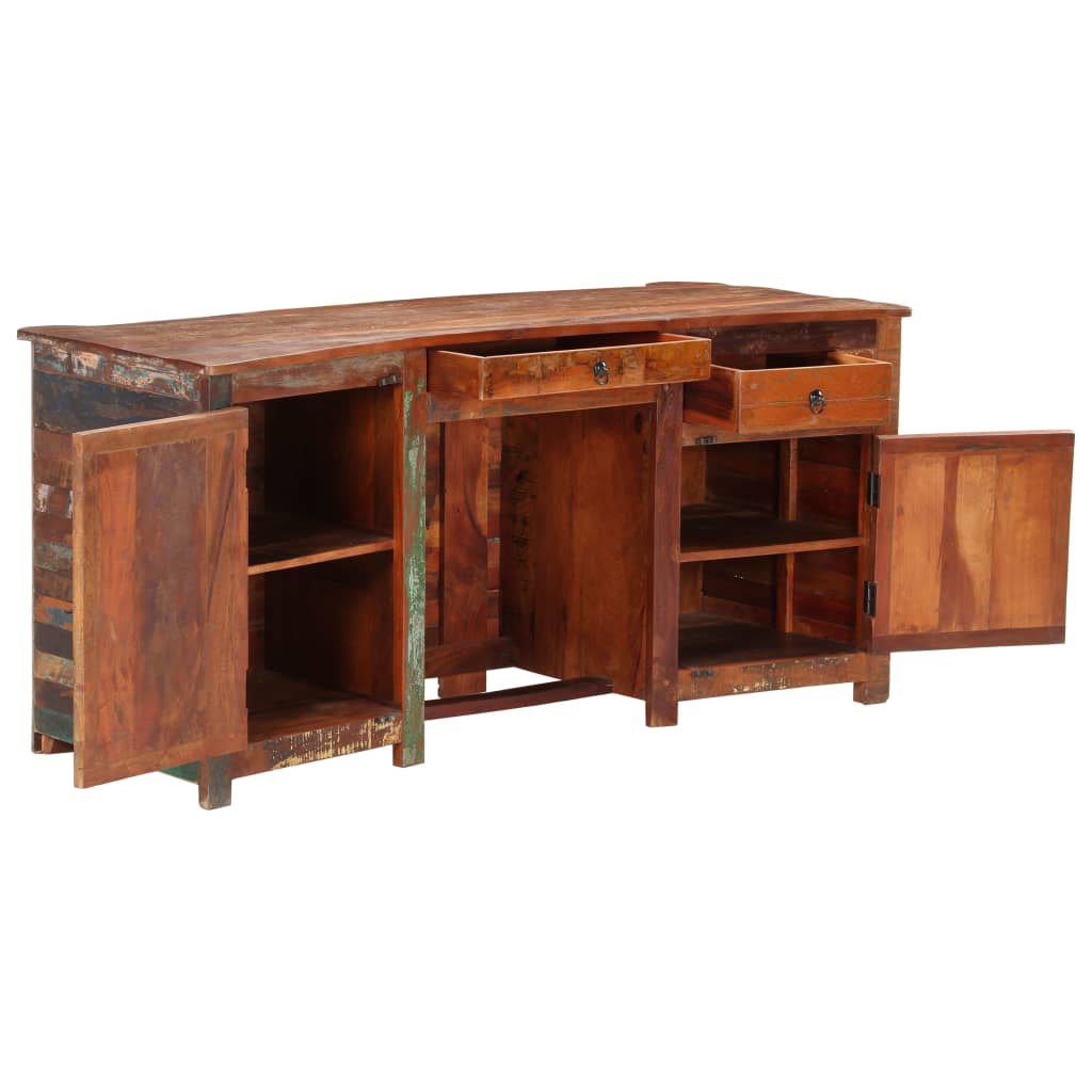 vidaXL Bureau de directeur 170x70x76 cm Bois de récupération massif