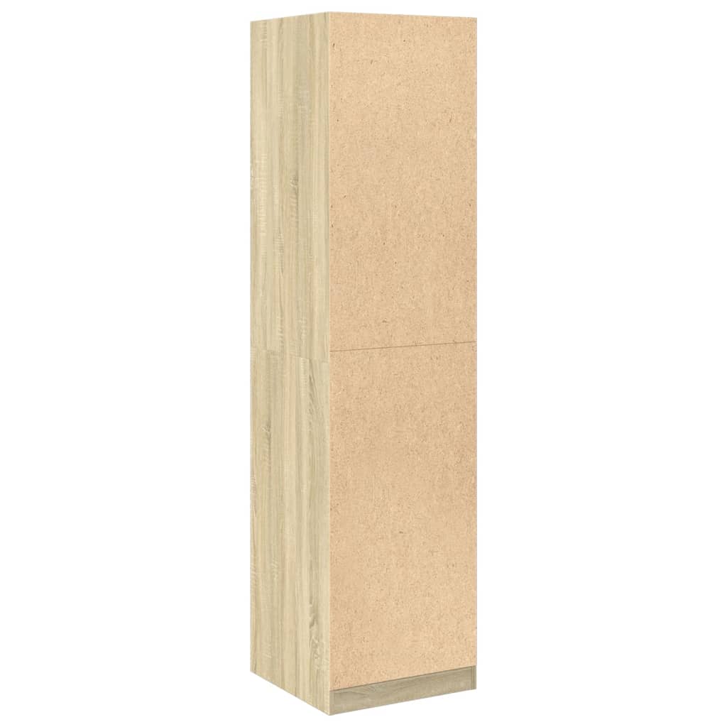 vidaXL Garde-robe Chêne sonoma 50x50x200 cm Bois d'ingénierie