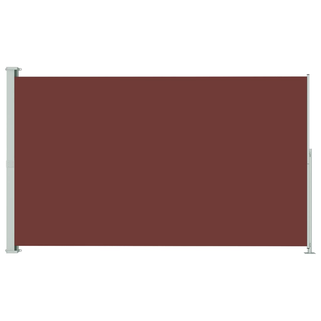 vidaXL Auvent latéral rétractable de patio 200x300 cm Marron