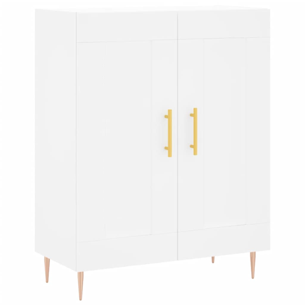 vidaXL Buffet blanc 69,5x34x90 cm bois d'ingénierie