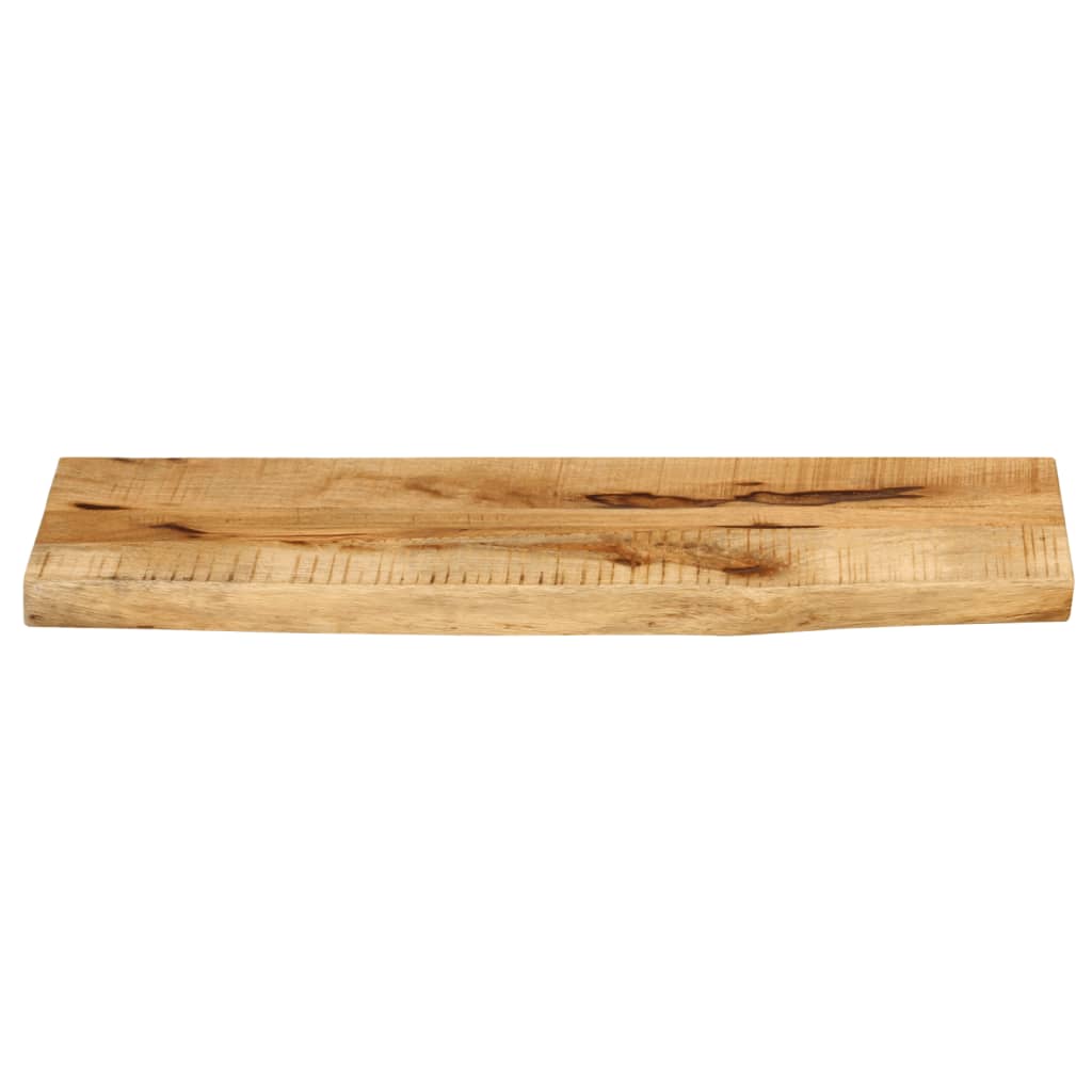 vidaXL Dessus de table 80x40x2,5 cm bord vif bois massif manguier brut