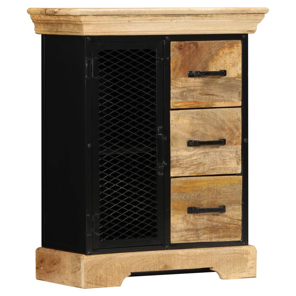 vidaXL Buffet 60x30x75 cm Bois de manguier massif