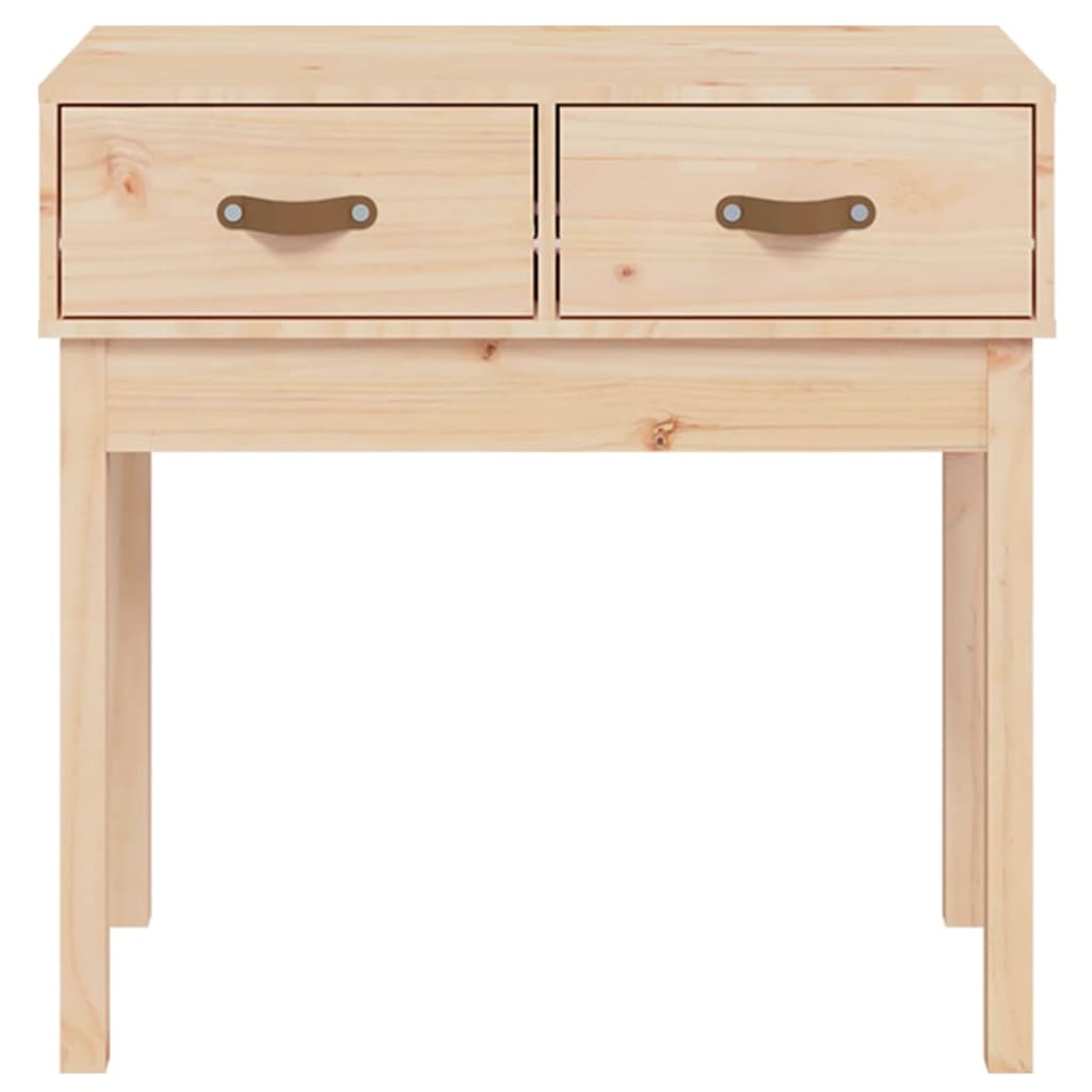 vidaXL Table console 76,5x40x75 cm Bois massif de pin