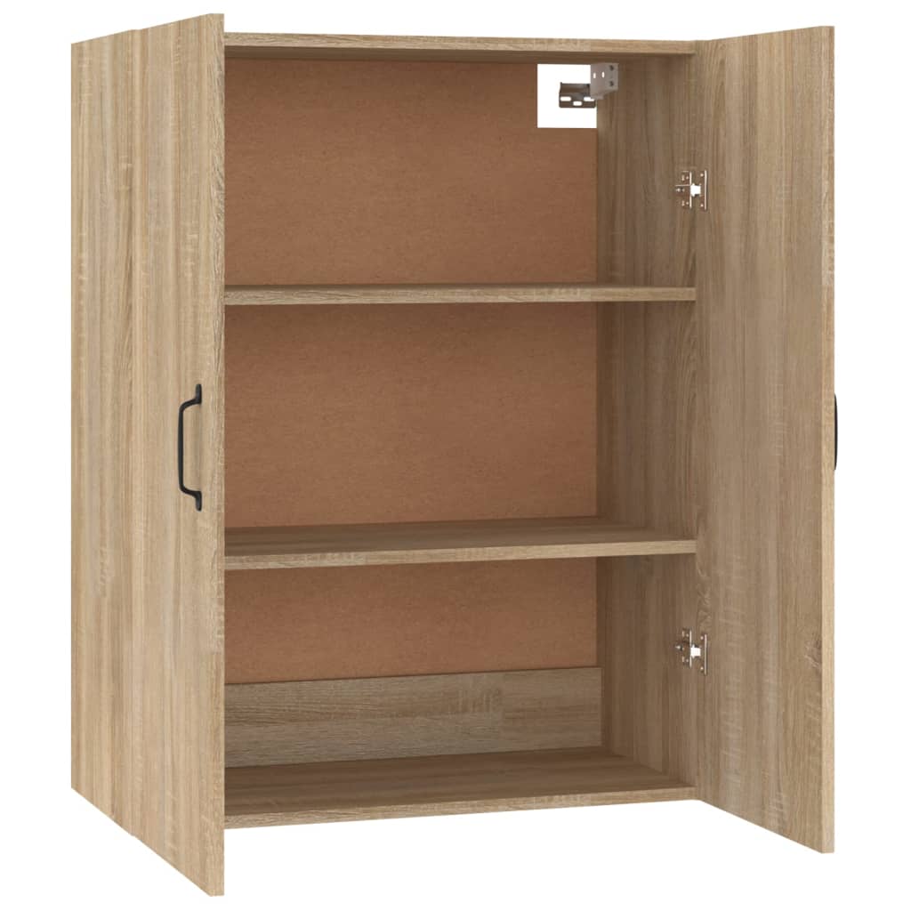 vidaXL Armoire suspendue Chêne sonoma 69,5x34x90 cm Bois d'ingénierie