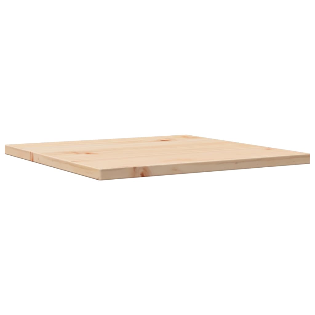 vidaXL Dessus de table 40x40x1,7 cm carré bois de pin massif