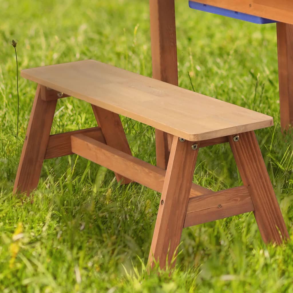 AXI Table de pique-nique à sable et eau Dennis cuisine de jeu et bancs