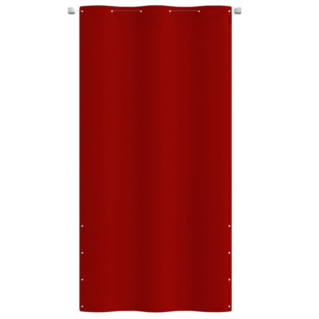 vidaXL Écran de balcon Rouge 120x240 cm Tissu Oxford