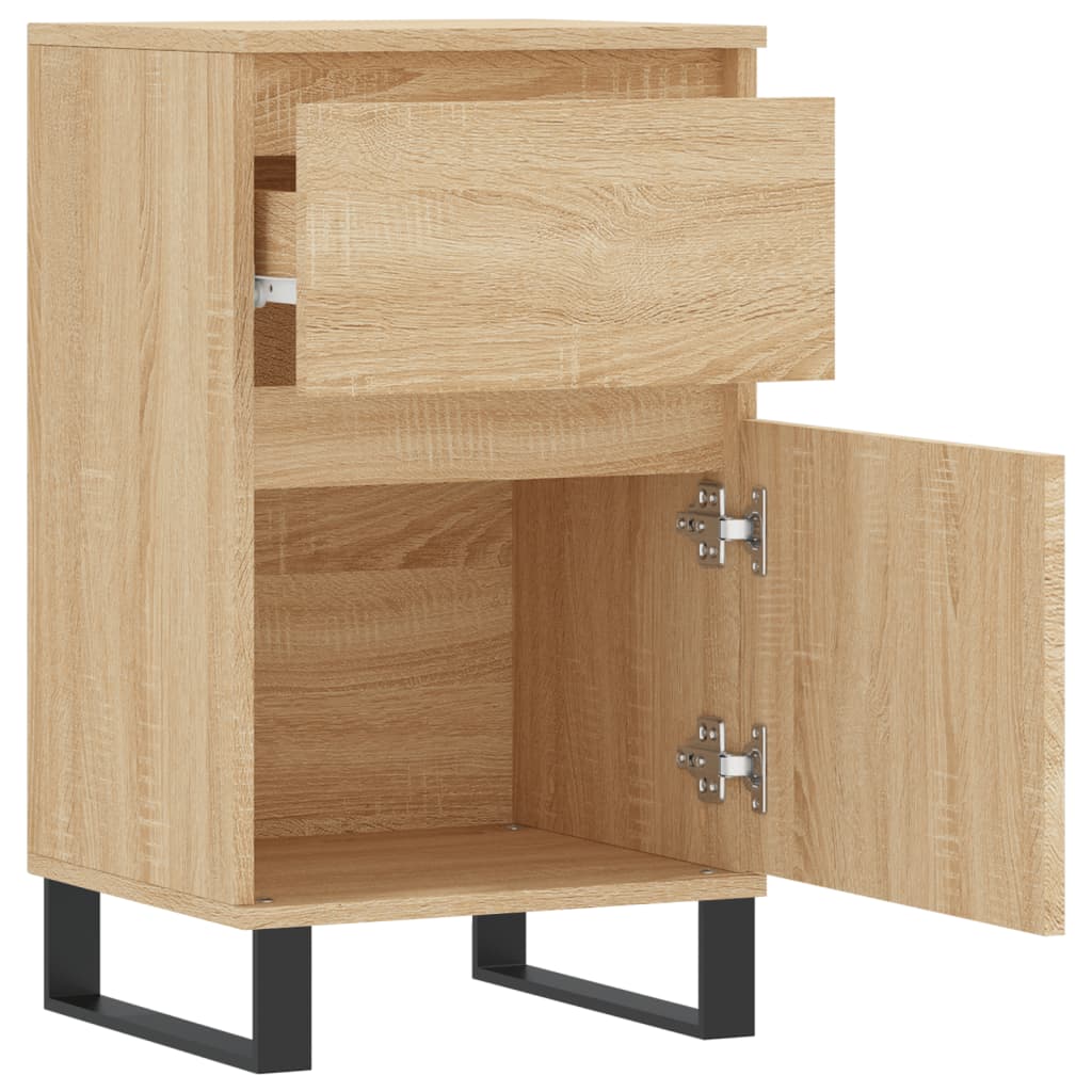 vidaXL Buffet chêne sonoma 40x35x70 cm bois d'ingénierie