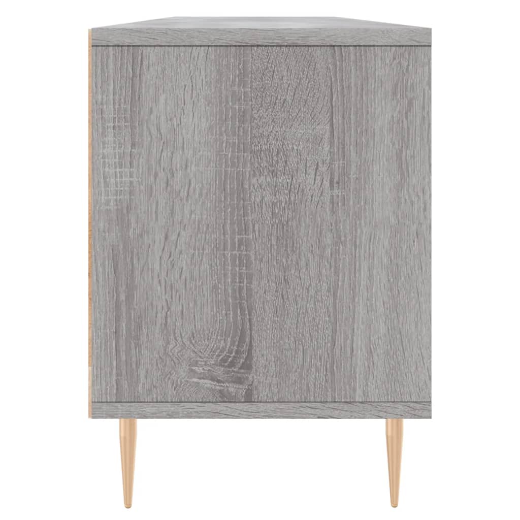 vidaXL Meuble TV sonoma gris 150x30x44,5 cm bois d'ingénierie