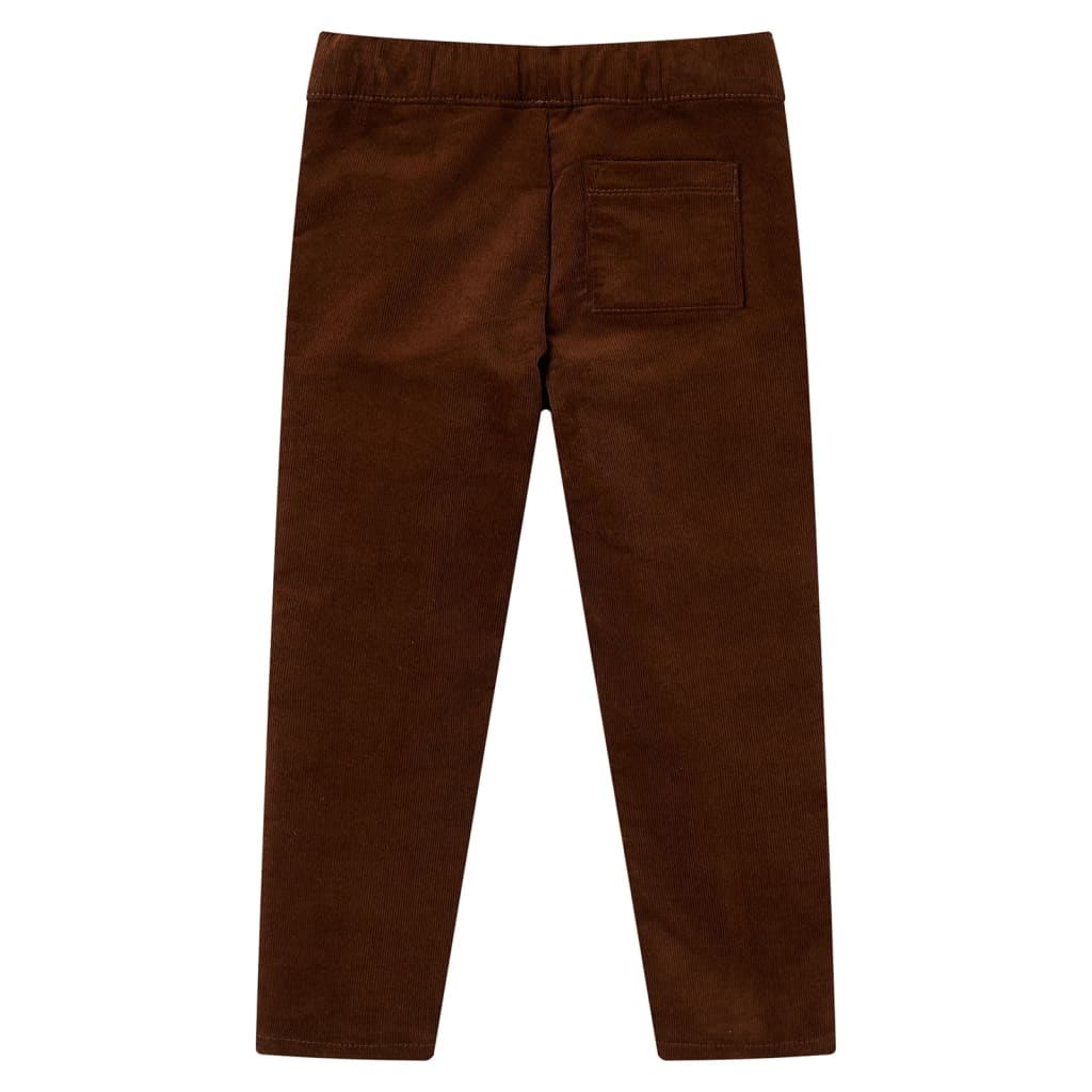 Pantalons pour enfants cognac 116