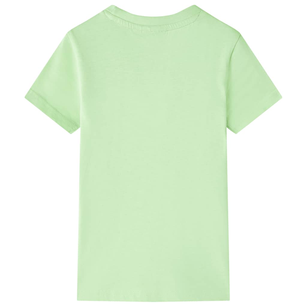 T-shirt pour enfants vert citron 104