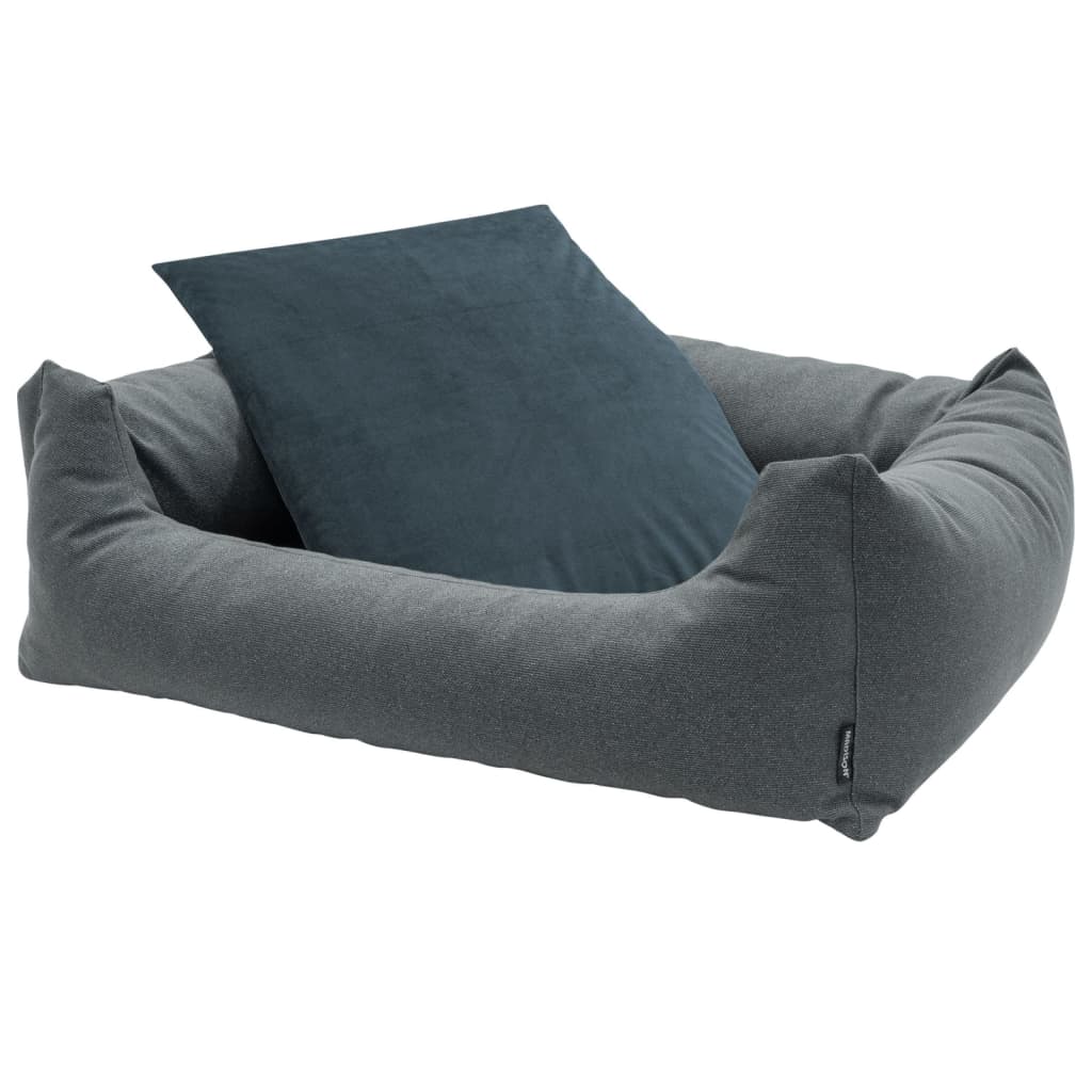 Madison Lit d'extérieur pour chien Manchester 120x95x28 cm Gris