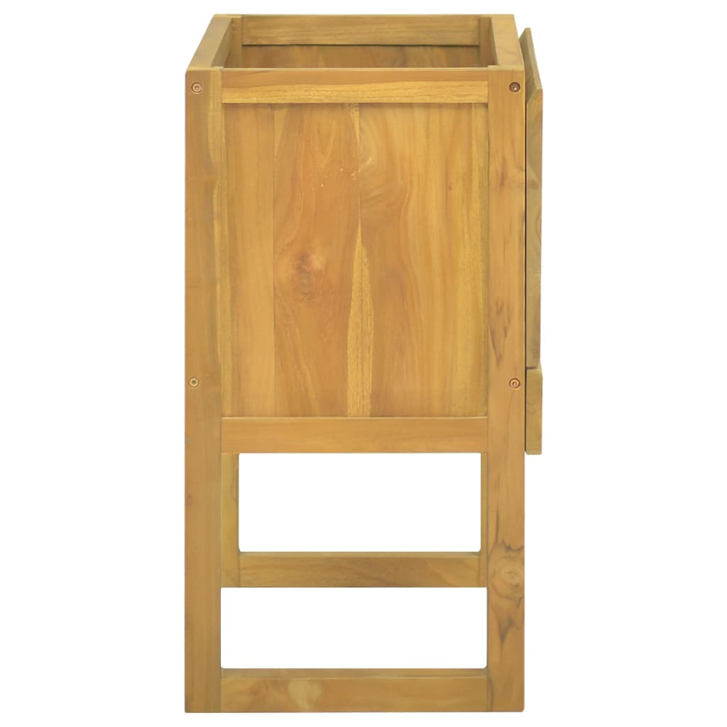 vidaXL Armoire de salle de bain 60x40x75 cm bois de teck solide