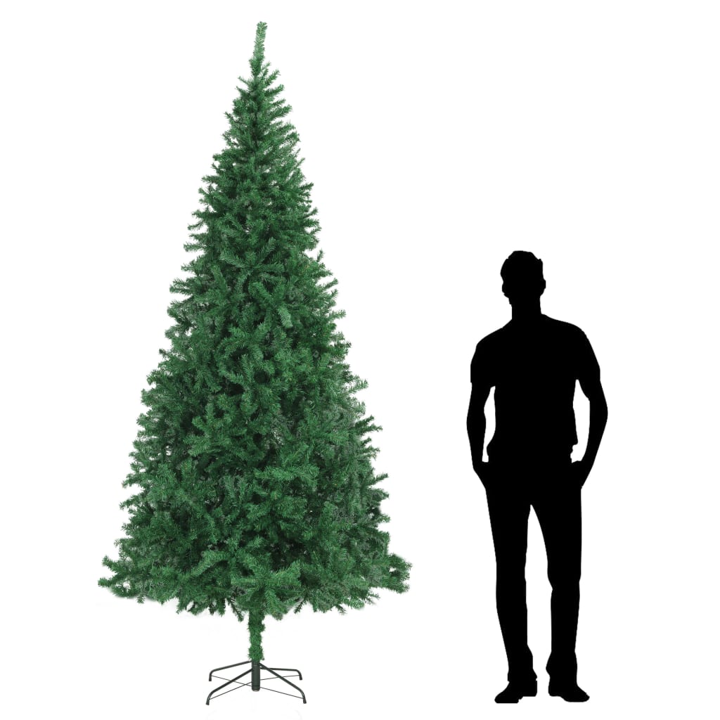 vidaXL Sapin de Noël artificiel 300 cm Vert