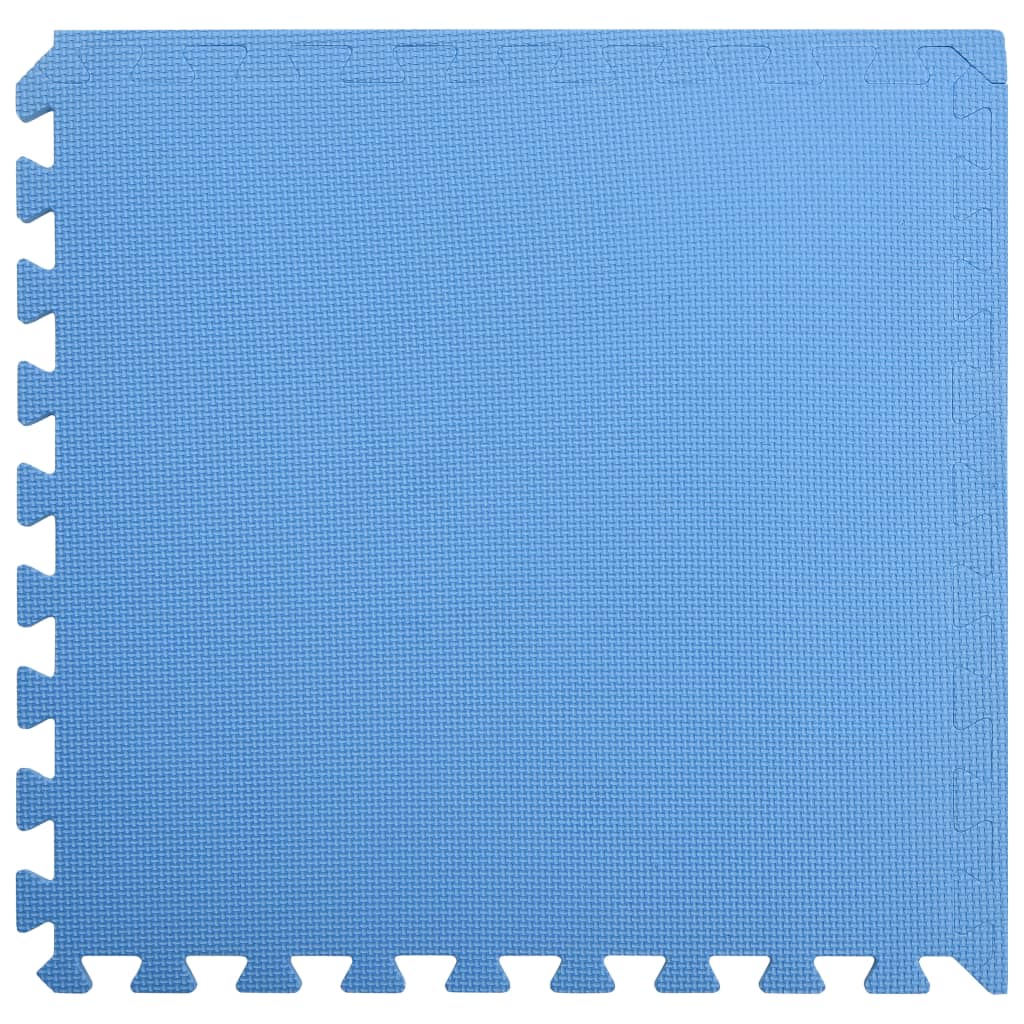 vidaXL Tapis de sol 6 pcs 2,16 ㎡ EVA Mousse Bleu