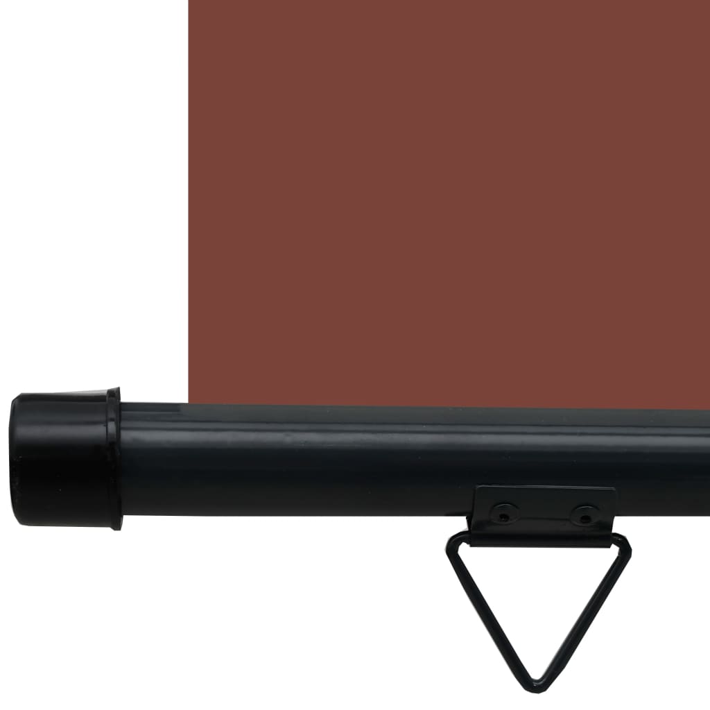 vidaXL Auvent latéral de balcon 145x250 cm Marron