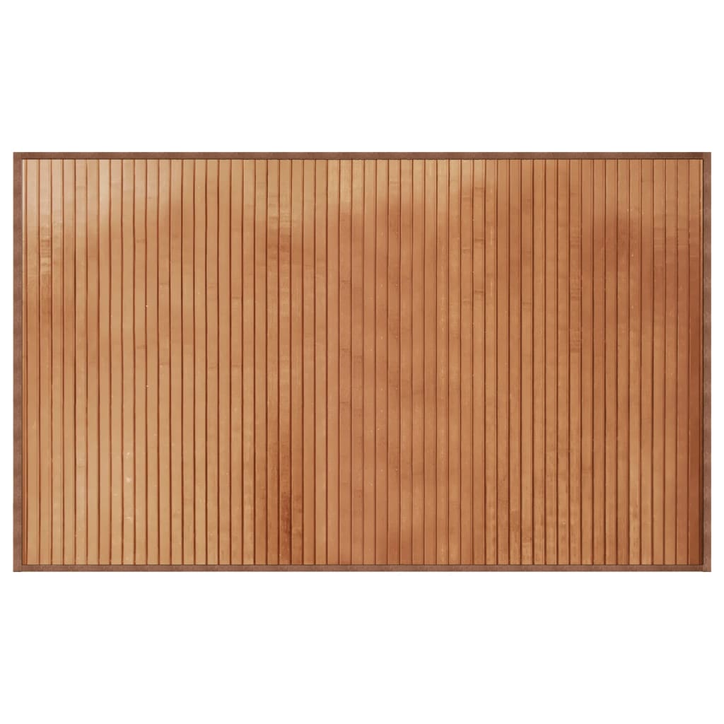 vidaXL Tapis rectangulaire naturel 60x100 cm bambou