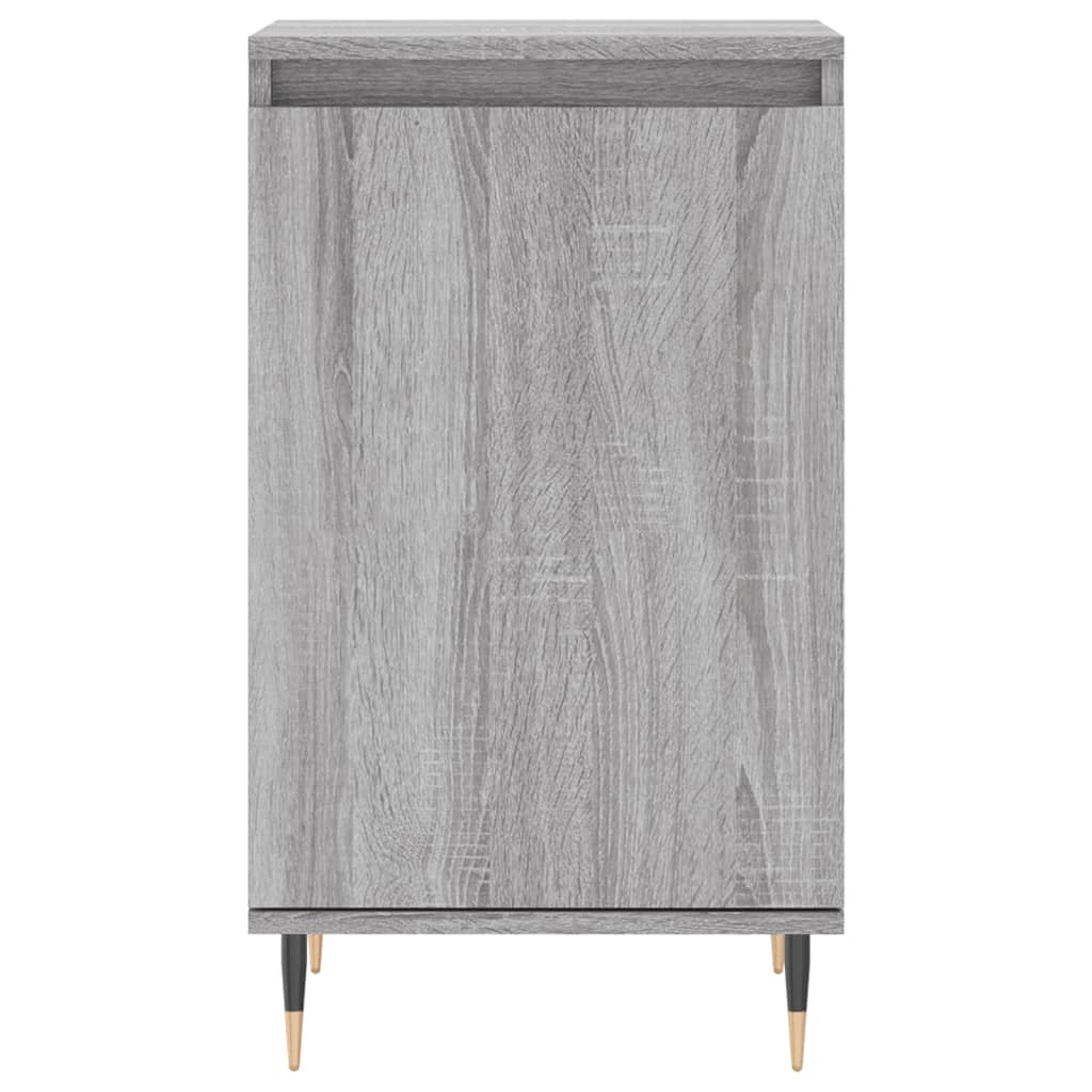 vidaXL Buffets 2 pcs sonoma gris 40x35x70 cm bois d'ingénierie