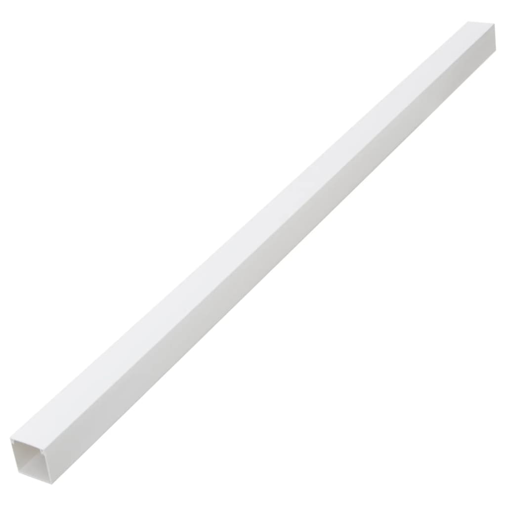 vidaXL Goulotte de câble 100x40 mm 10 m PVC