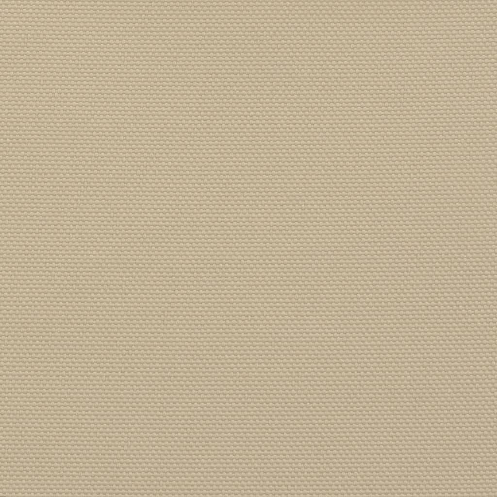 vidaXL Voile de parasol tissu oxford triangulaire 5x5x5 m beige