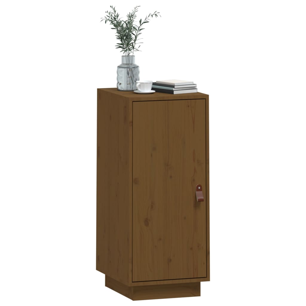 vidaXL Buffet Marron miel 34x40x75 cm Bois massif de pin