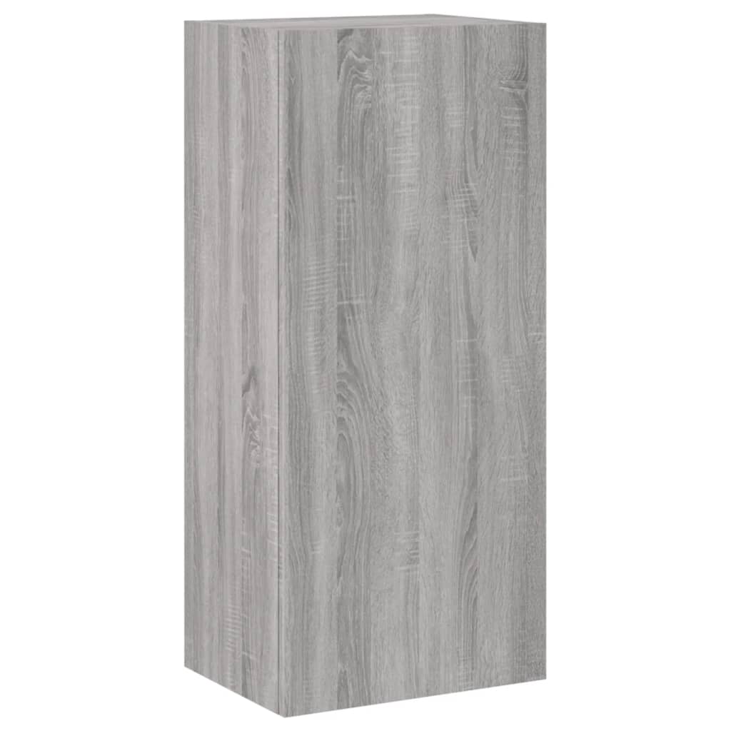 vidaXL Unités murales TV 5 pcs sonoma gris bois d'ingénierie