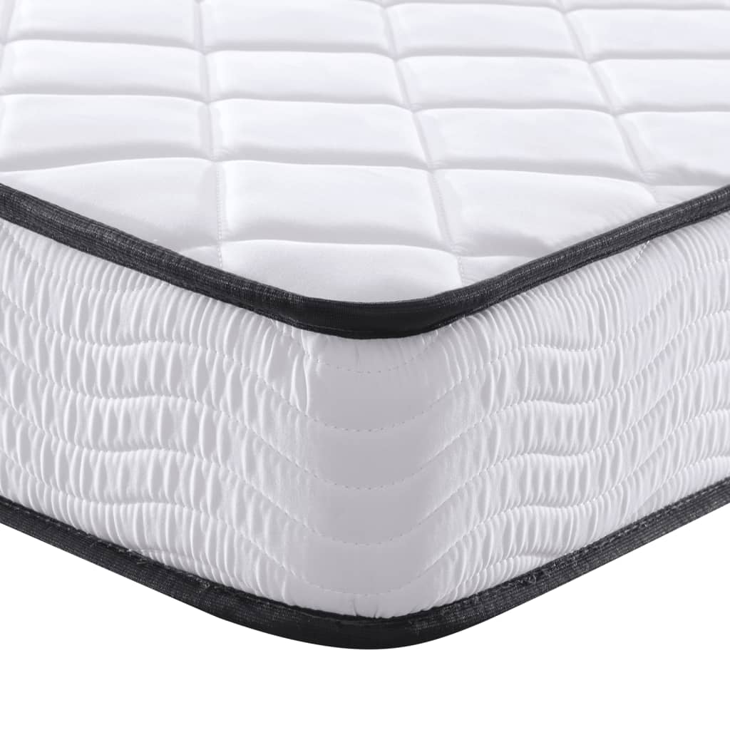 vidaXL Matelas en mousse moyennement doux 160x200 cm