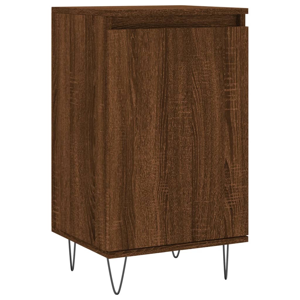 vidaXL Buffet chêne marron 40x35x70 cm bois d'ingénierie