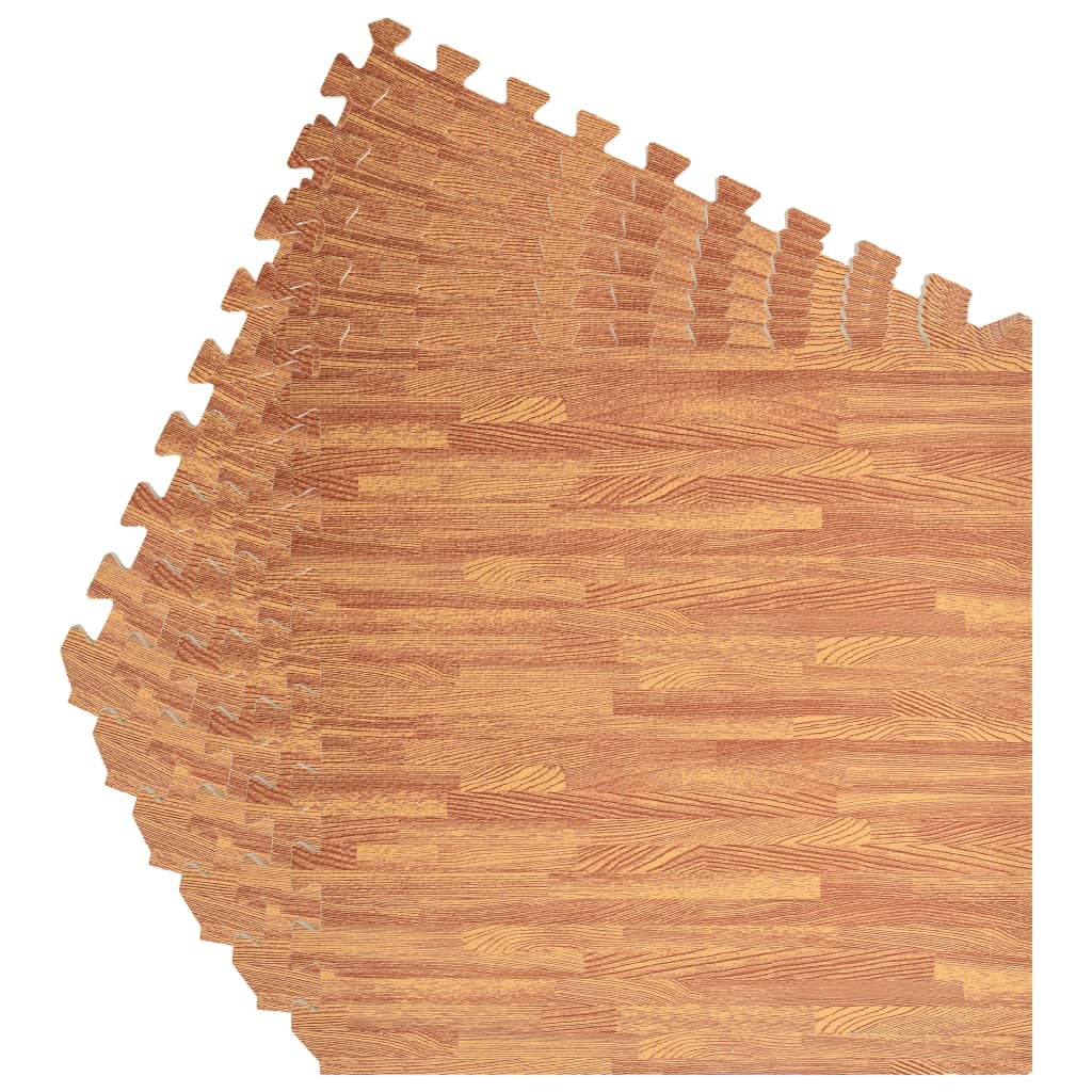 vidaXL Tapis de sol 6 pcs Grain de bois 2,16㎡ Mousse EVA