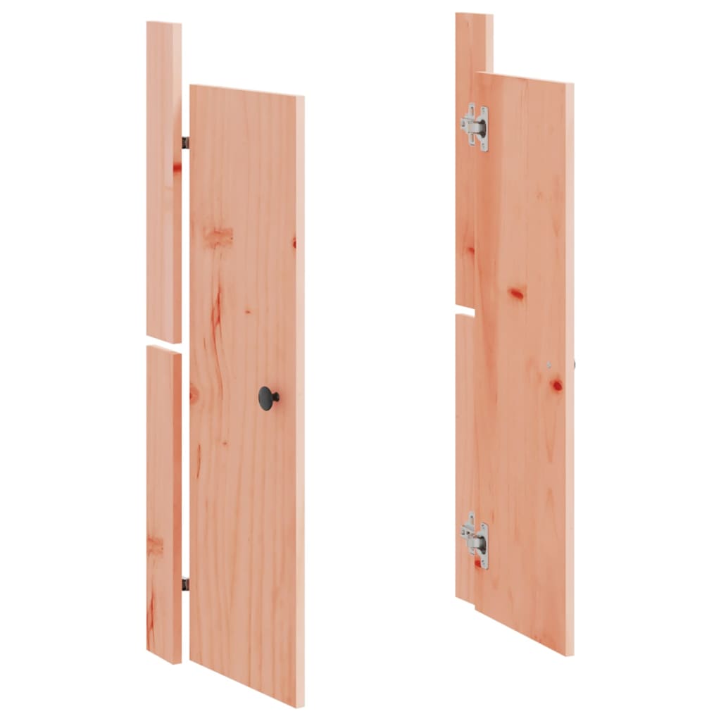 vidaXL Portes de cuisine d'extérieur 50x9x82 cm bois massif douglas