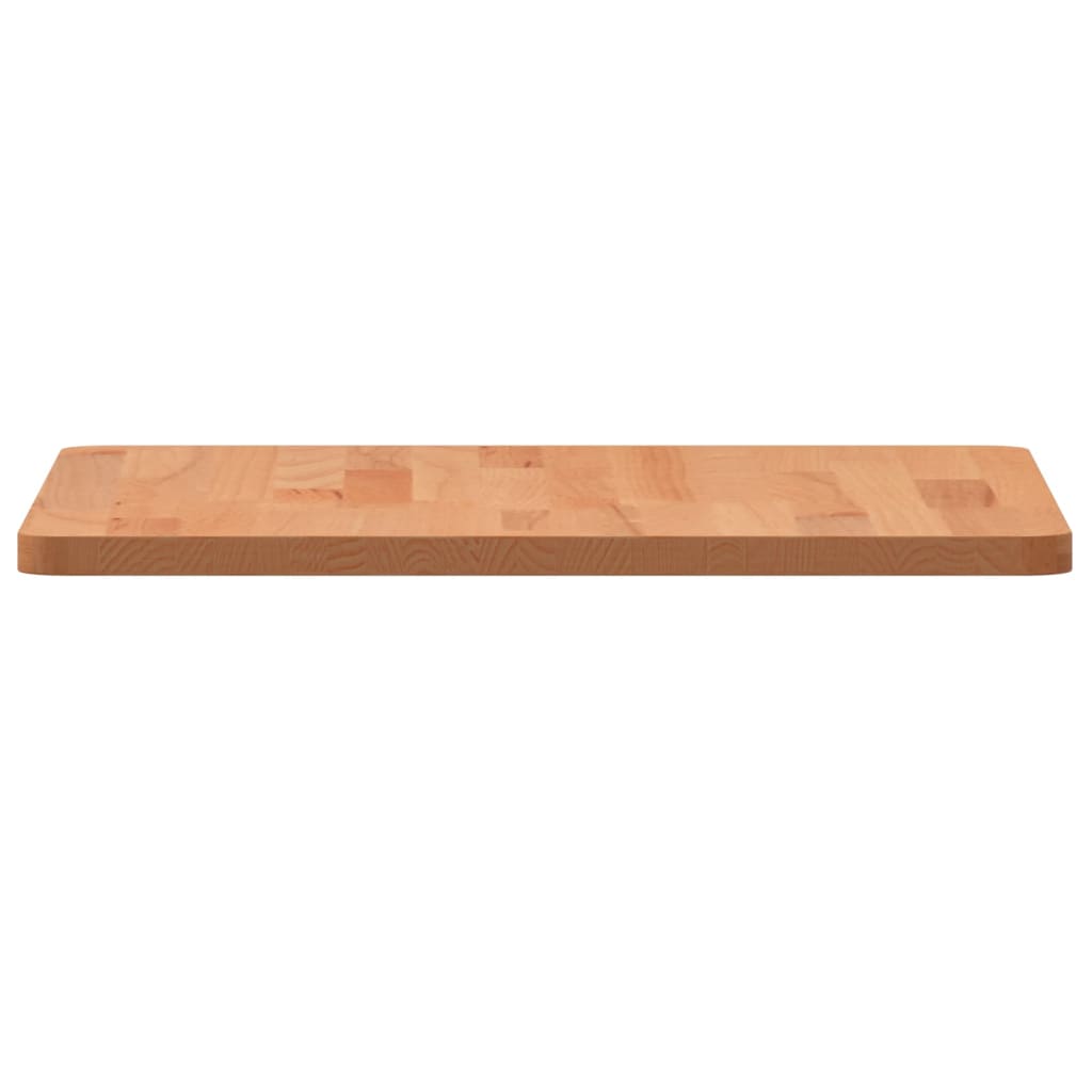 vidaXL Dessus de table 40x40x1,5 cm carré bois massif de hêtre