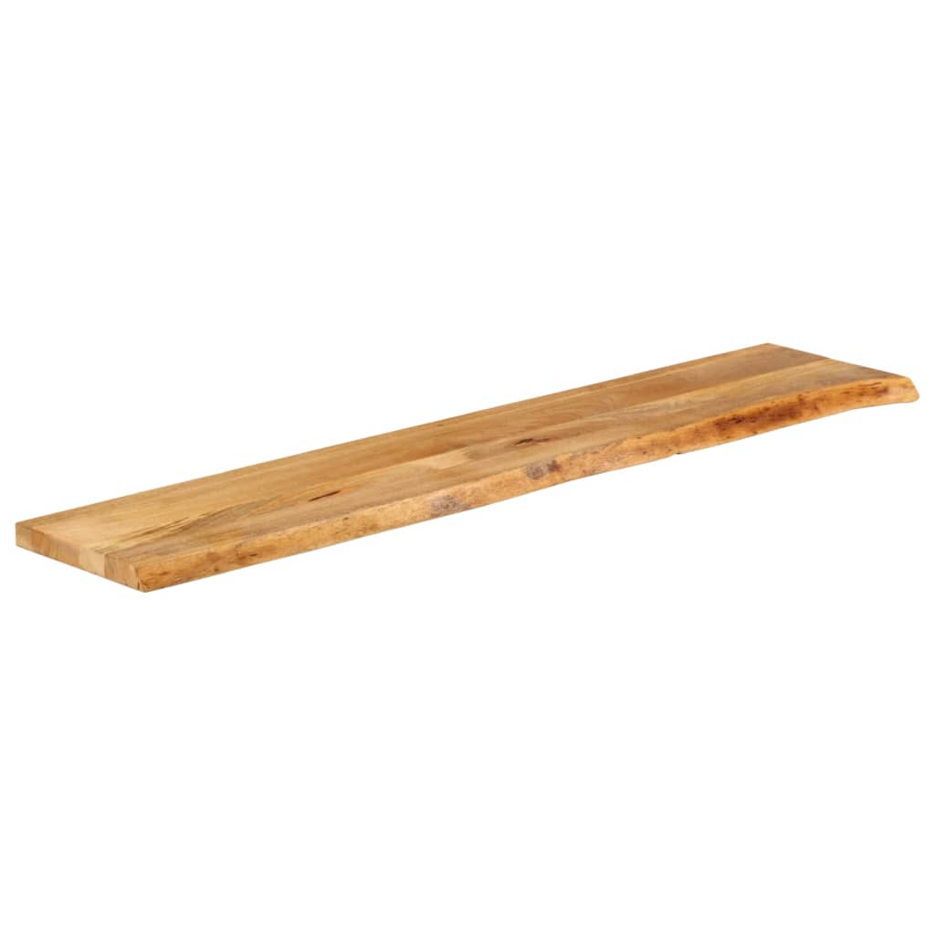 vidaXL Dessus de table à bord vivant 140x40x3,8cm bois massif manguier