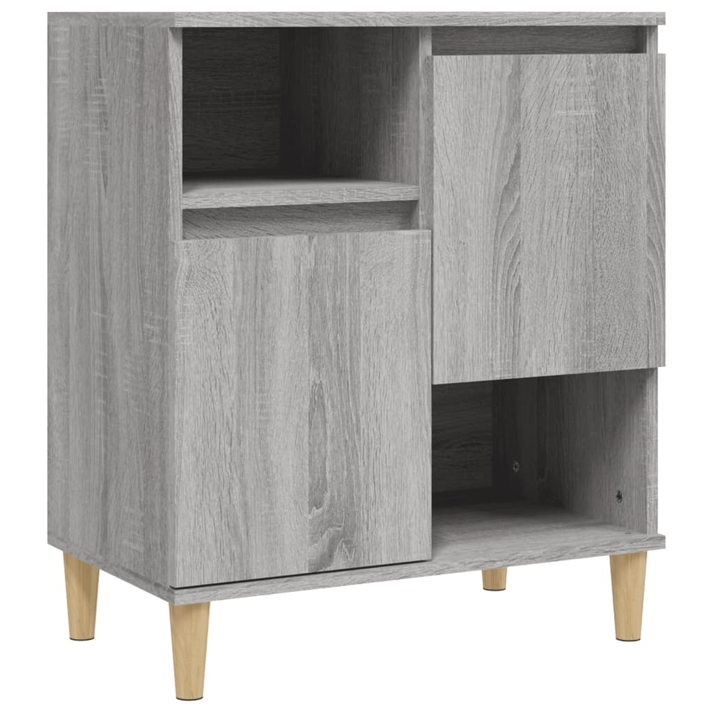 vidaXL Buffet Sonoma gris 60x35x70 cm Bois d'ingénierie