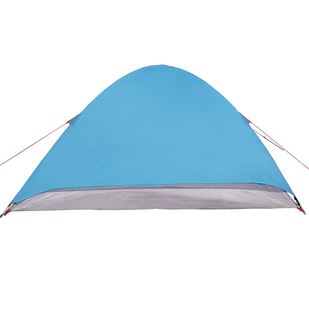 vidaXL Tente de camping à dôme 2 personnes bleu imperméable