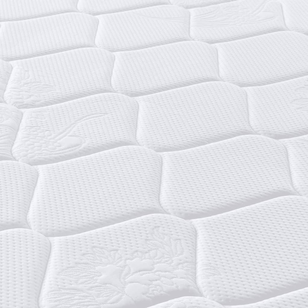 vidaXL Matelas à ressorts ensachés dureté moyenne 80x200 cm