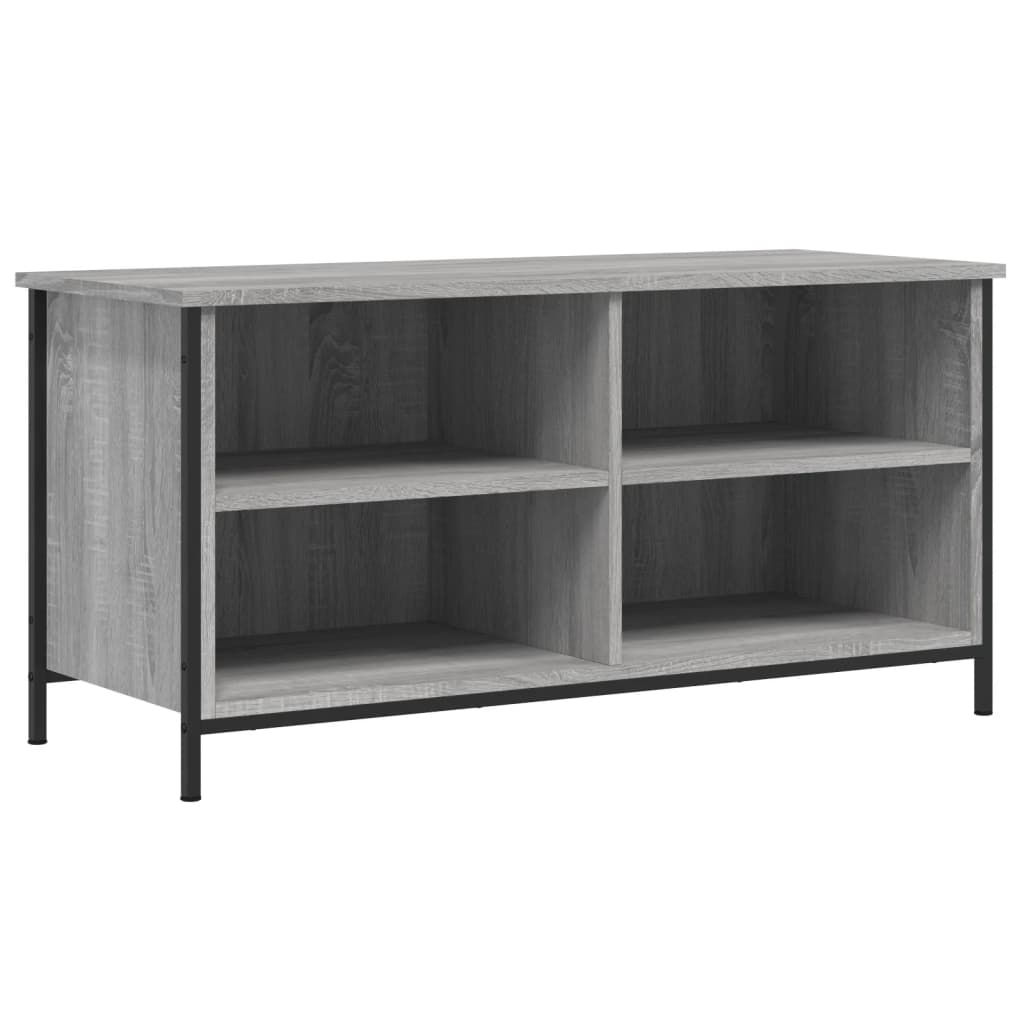 vidaXL Meuble TV Sonoma gris 100x40x50 cm Bois d'ingénierie