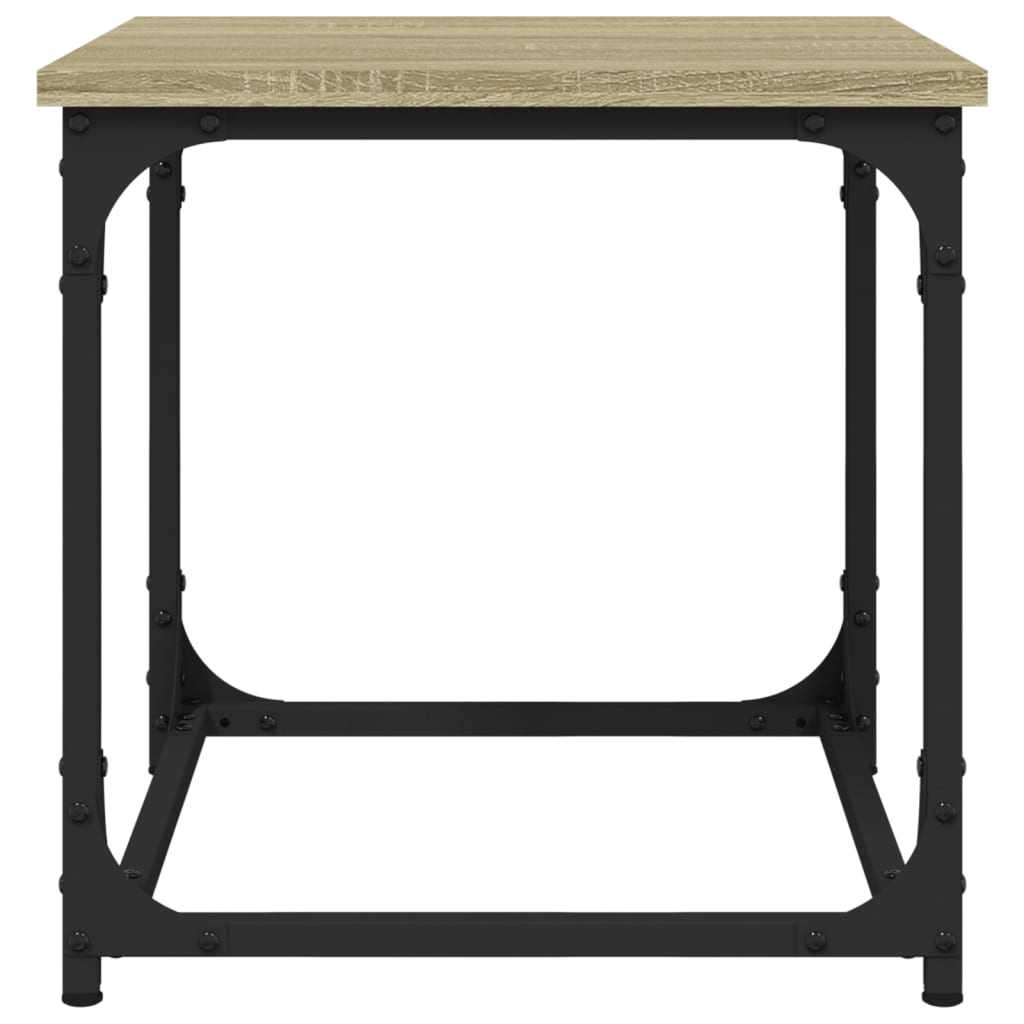 vidaXL Table d'appoint Chêne sonoma 40x40x40 cm Bois d'ingénierie