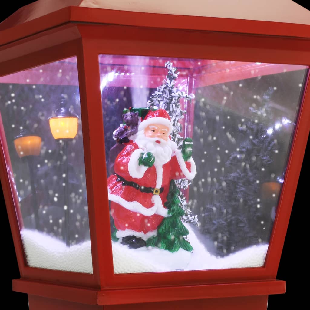VIDAXL Lampe suspendue de Noël lumiere LED Pere Noël Rouge 27x27x45 cm pas  cher 