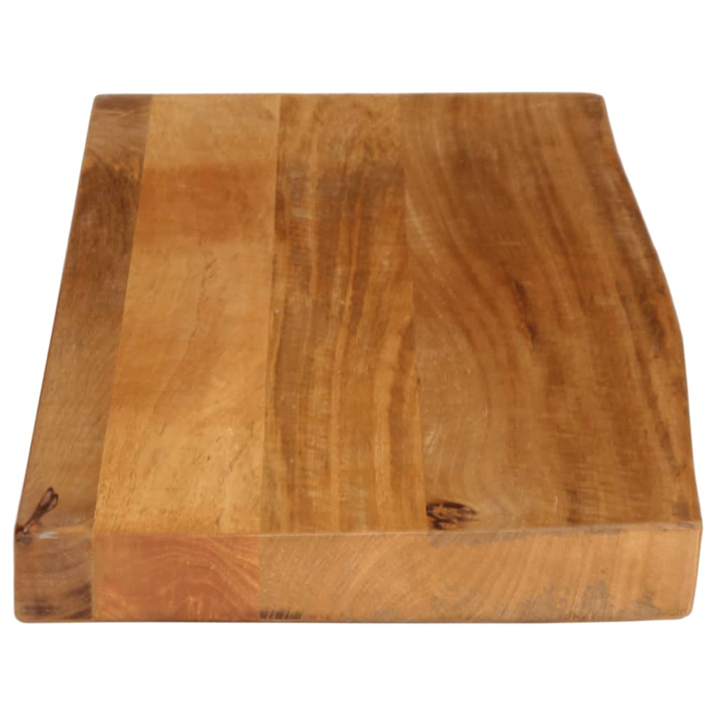 vidaXL Dessus de table à bord vivant 90x20x2,5 cm bois massif manguier