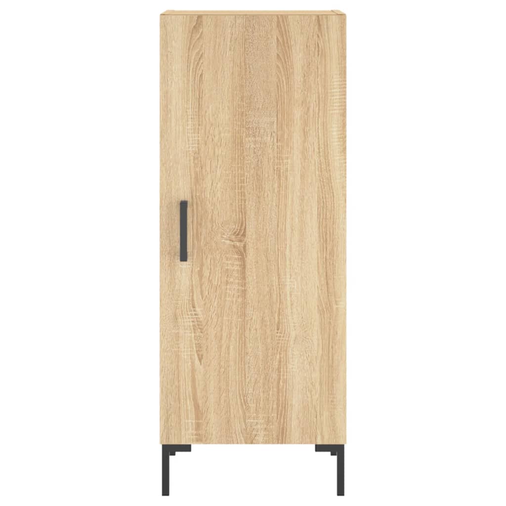 vidaXL Buffet Chêne sonoma 34,5x34x90 cm Bois d'ingénierie