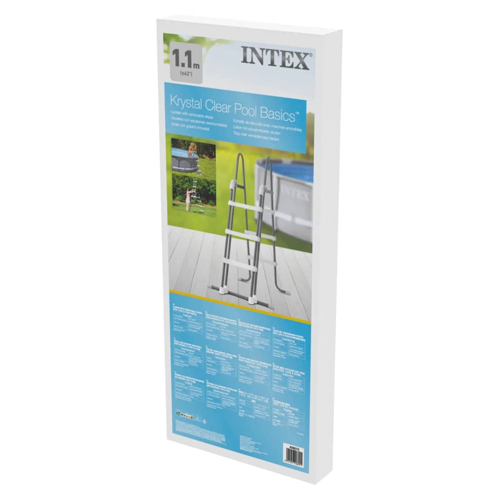 Intex Échelle de sécurité pour piscine à 3 marches 91-107 cm