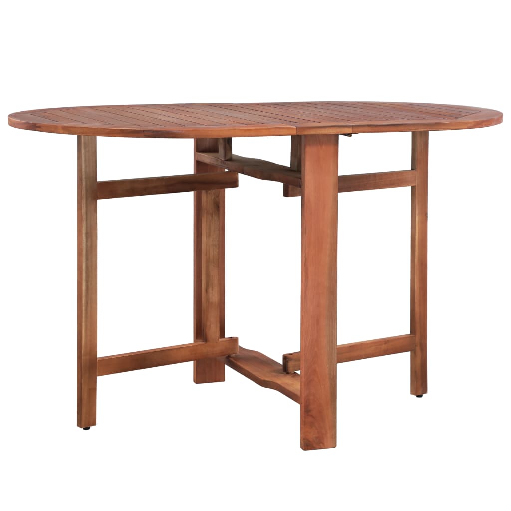 vidaXL Table de jardin 120x70x74 cm Bois d'acacia massif