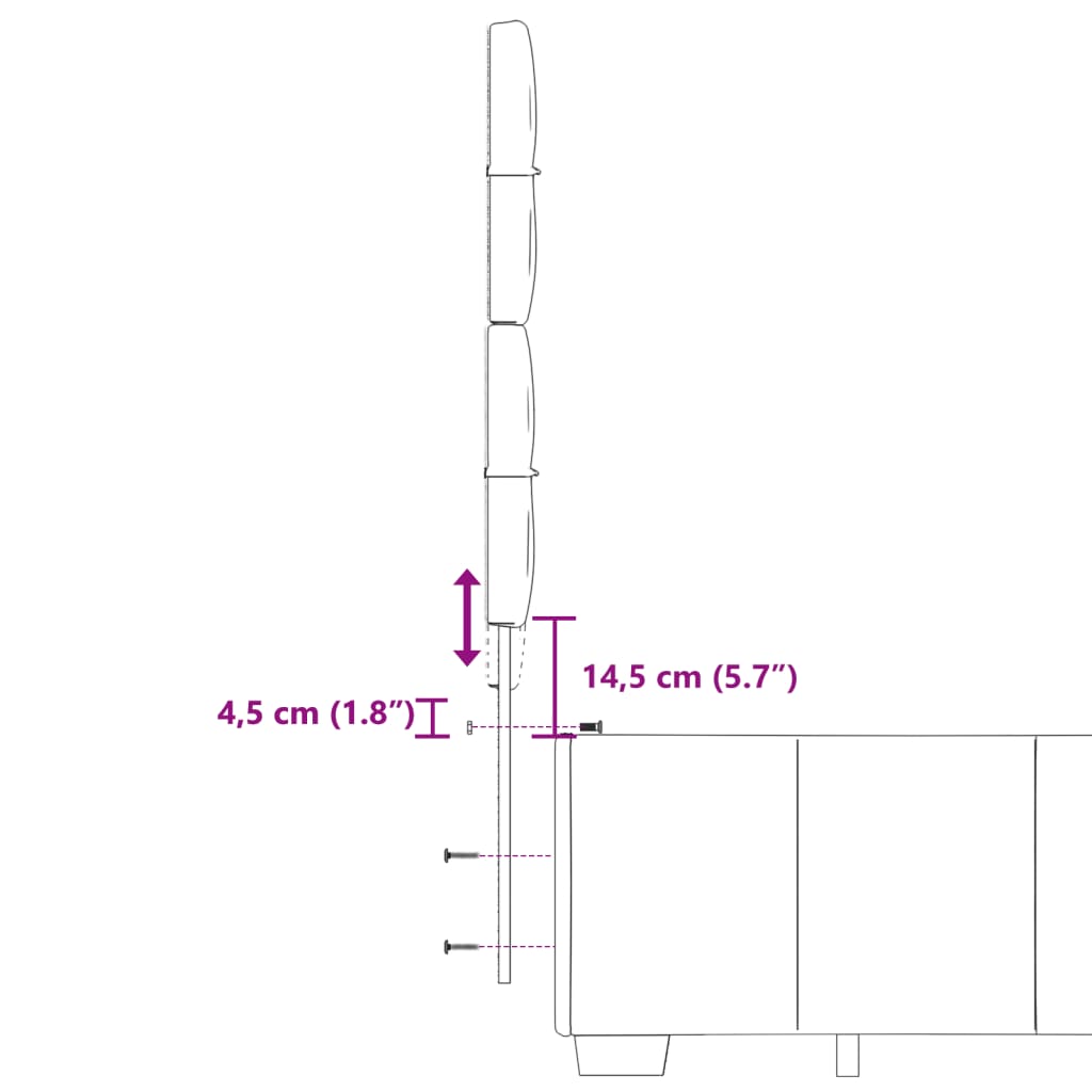 vidaXL Sommier à lattes de lit avec matelas Gris foncé 200x200cm Tissu