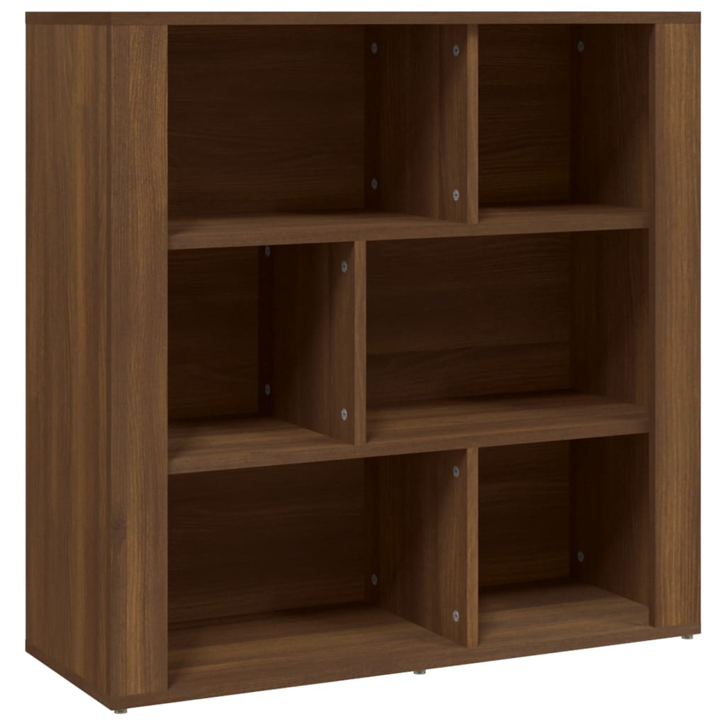 vidaXL Buffet Chêne marron 80x30x80 cm Bois d'ingénierie