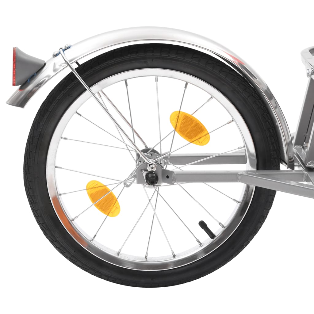 Remorque de vélo à une roue avec sac de rangement – Roule Coco