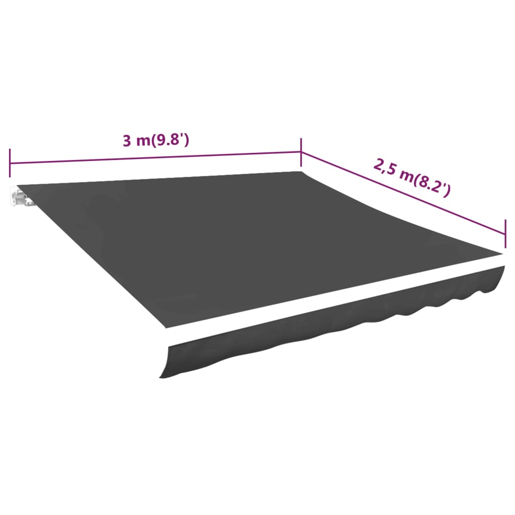 Acheter en ligne VIDAXL Bâche de pavillon de toit de remplacement (410 cm x  280 cm) à bons prix et en toute sécurité 